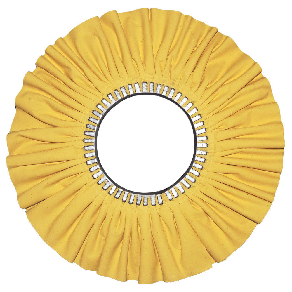 Case Pack 12", 14", 16", and 20" Airway Buffing Wheels for Wheel Polishing Machines (5/Pack)
