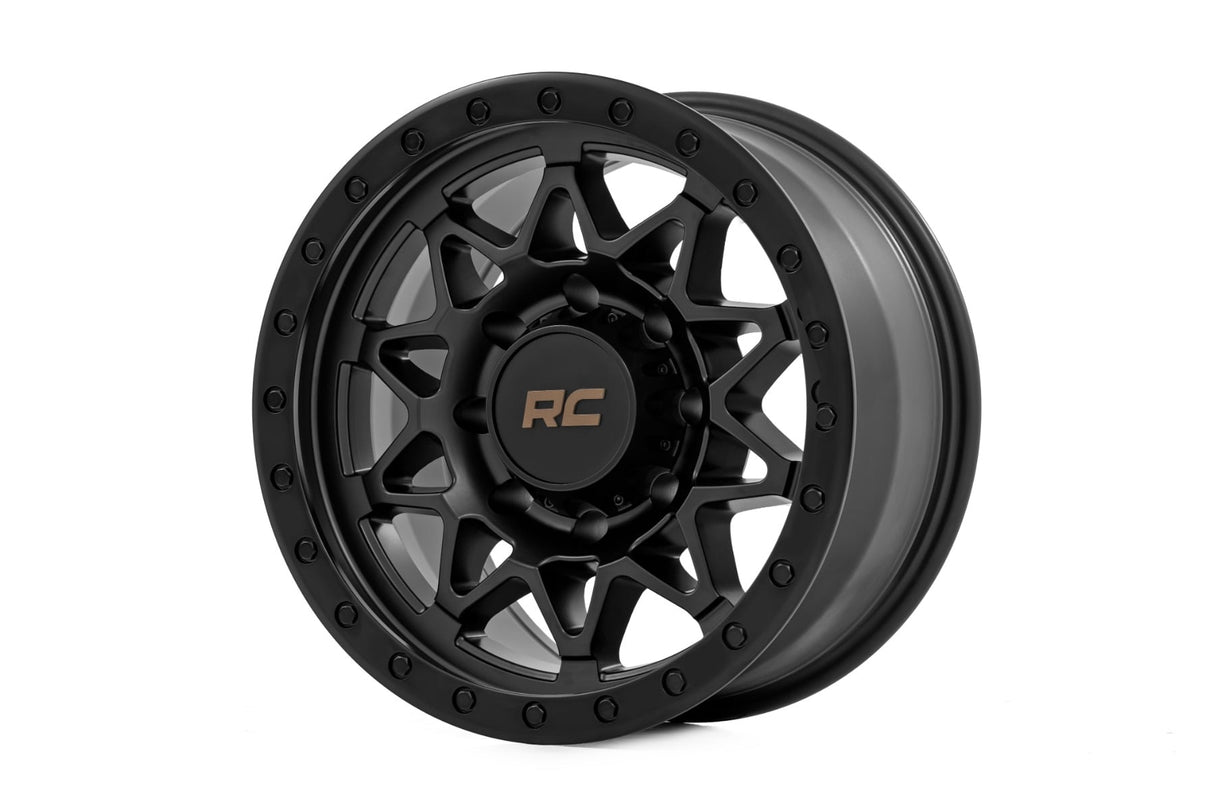 Rough Country 78 Series Wheel Simulated Beadlock 18x9 8x6.5 Bolt Pattern