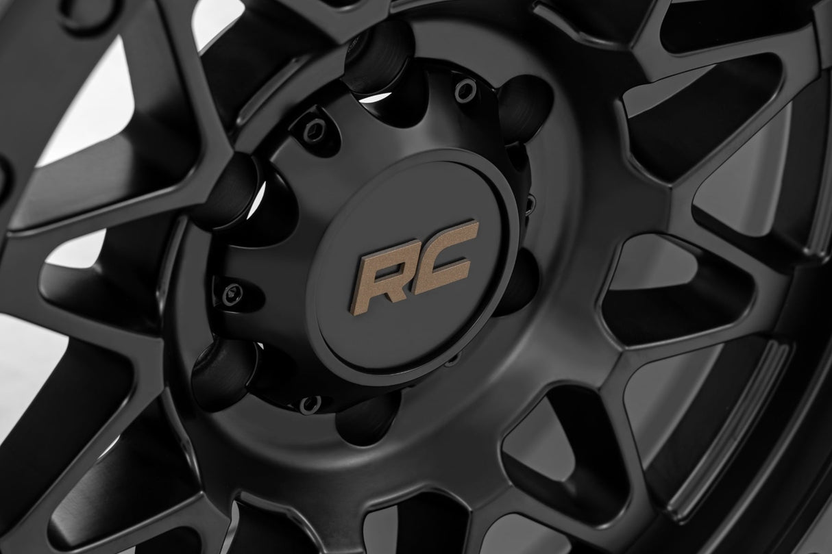 Rough Country 78 Series Simulated Beadlock Wheel 6x5.5 Bolt Pattern