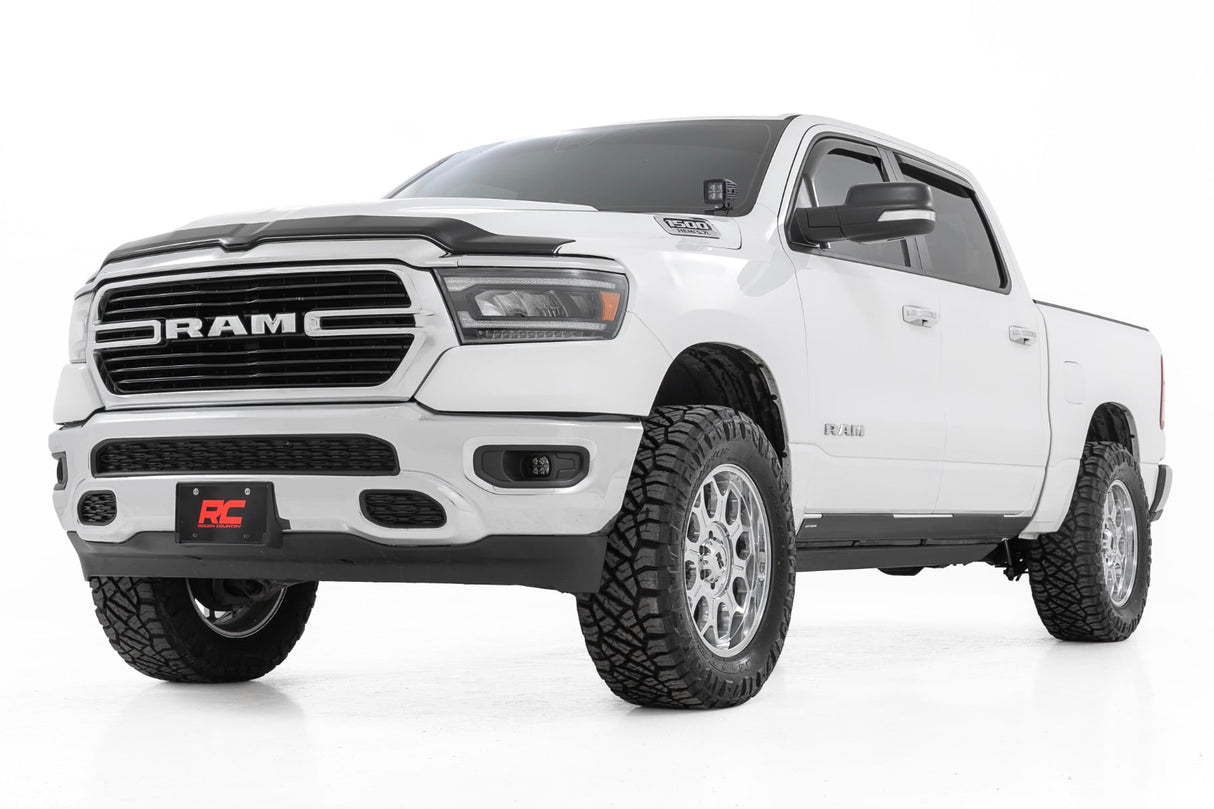 Rough Country LED Fog Light Kit Amber DRL Ram 1500 2019-2024
