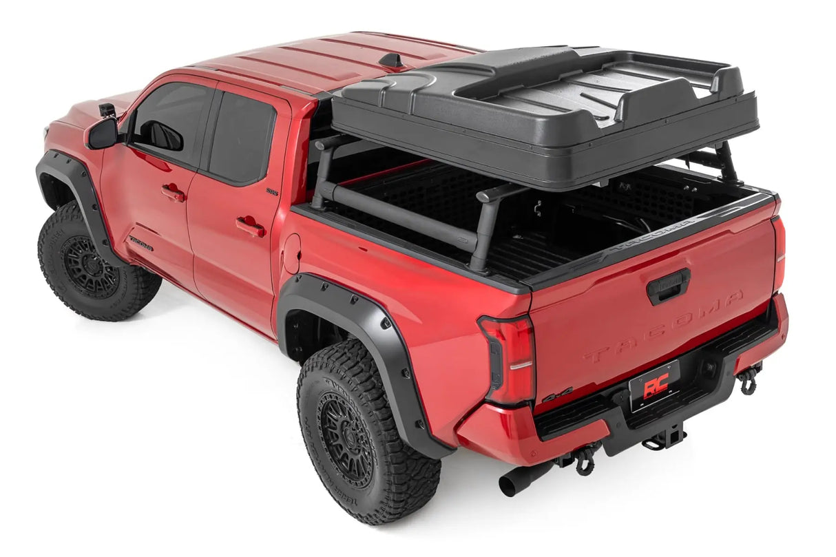 Rough Country Aluminum Half Bed Rack Toyota Tacoma 2WD/4WD 2024-2026 73119