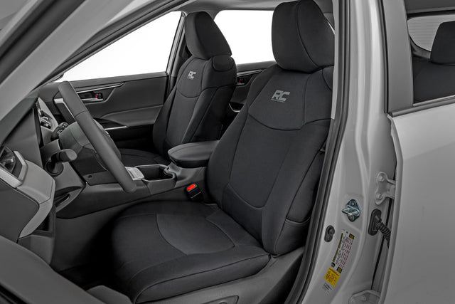 Rough Country Neoprene Seat Covers for Toyota RAV4 2019-2025