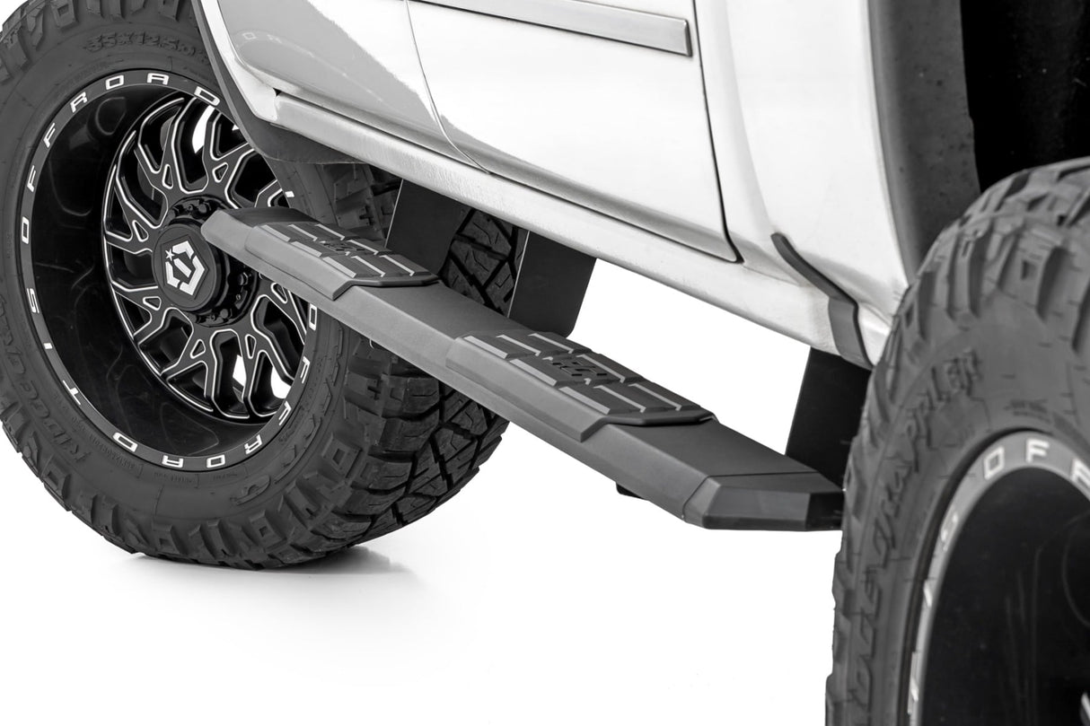 Rough Country TR2 Aluminum Running Boards for Chevy GMC Crew Cab