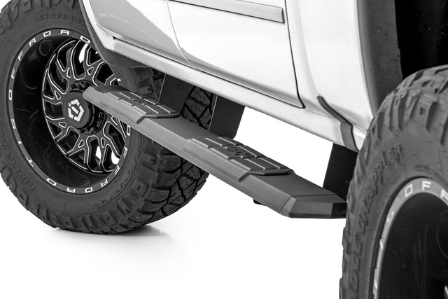 Rough Country TR2 Aluminum Running Boards for Chevy GMC Crew Cab