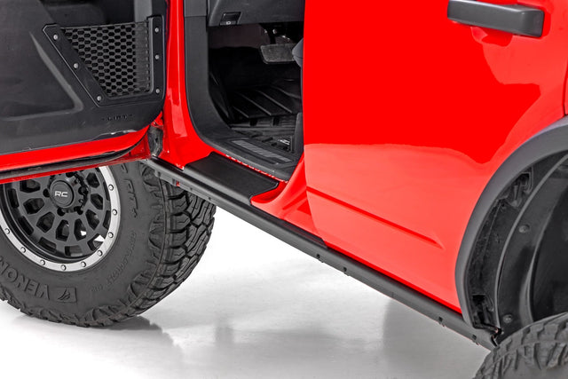 Rough Country Trail Cladding Rocker Sill Plates 4-Door Ford Bronco