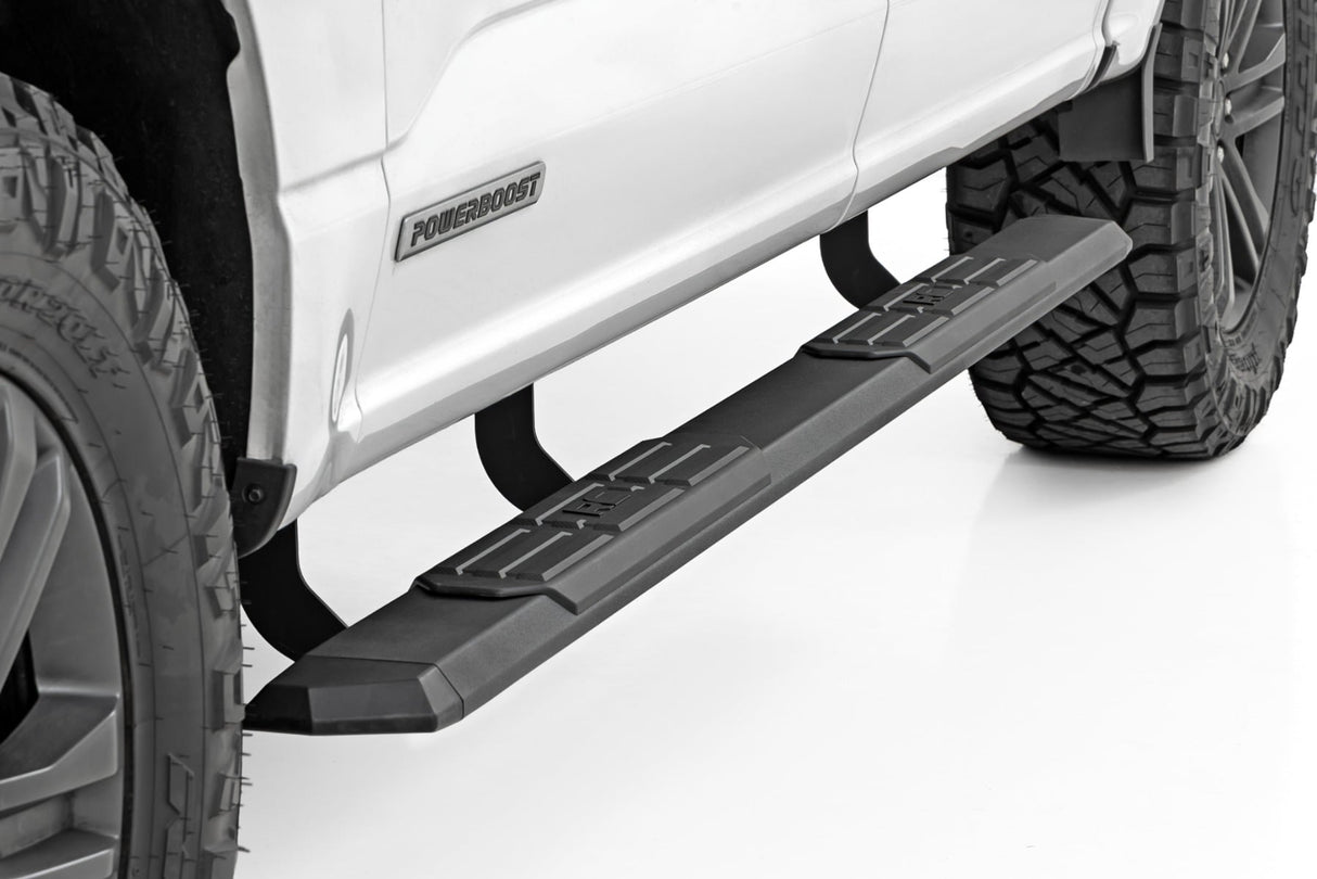 Rough Country TR2 Aluminum Running Boards for Ford F-150, Super Duty