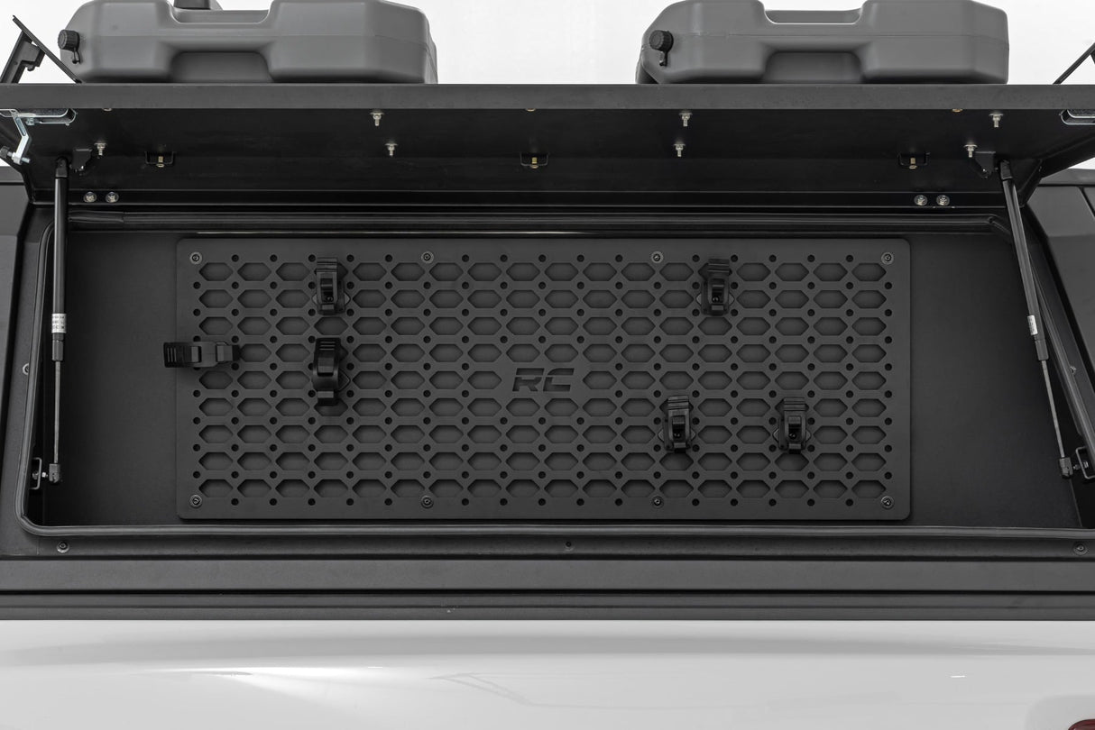 Rough Country Bed Cap Molle Panel Side Storage Bin Driver Side