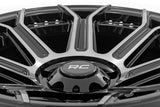 Rough Country 89 Series Wheel Black Machined Gun Metal 17x9