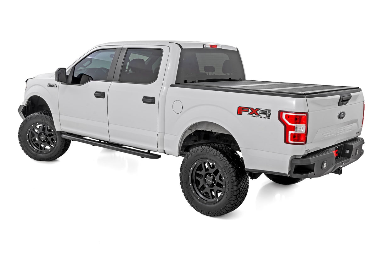 Rough Country Multi-Color LED Running Boards for Ford Crew Cab