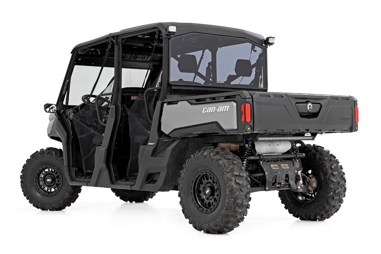 Rough Country 82 Series UTV Wheel 15x7 4x110 +10mm Semi Gloss Black