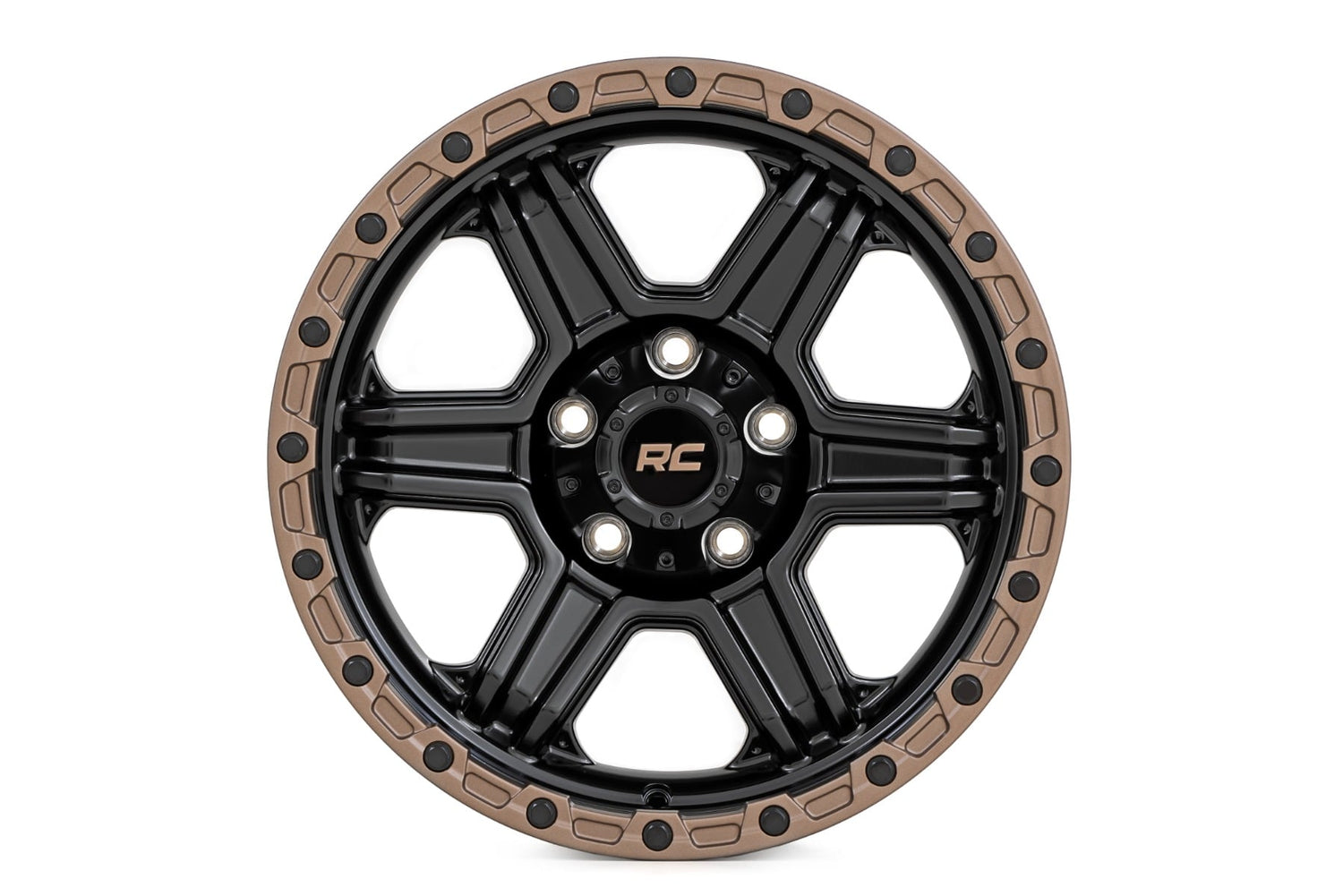 Rough Country 79 Series 6-Spoke Aluminum Wheel 6x135 Bolt Pattern