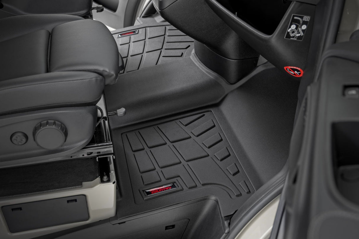 Rough Country Sure-Fit Front Floor Mats for Mercedes-Benz Sprinter 3500