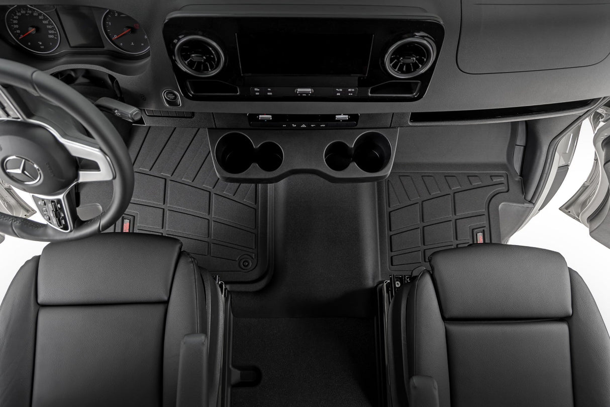 Rough Country Sure-Fit Front Floor Mats for Mercedes-Benz Sprinter 3500
