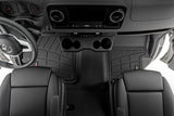 Rough Country Sure-Fit Front Floor Mats for Mercedes-Benz Sprinter 3500