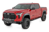 Rough Country AC2 Running Boards Amber/White for 2022-2026 Toyota Tundra CrewMax