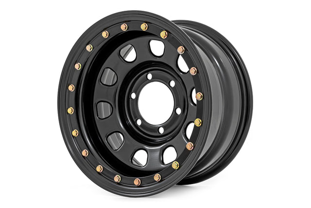 Rough Country Simulated Bead Lock Steel Wheel 6x5.5 Bolt Pattern