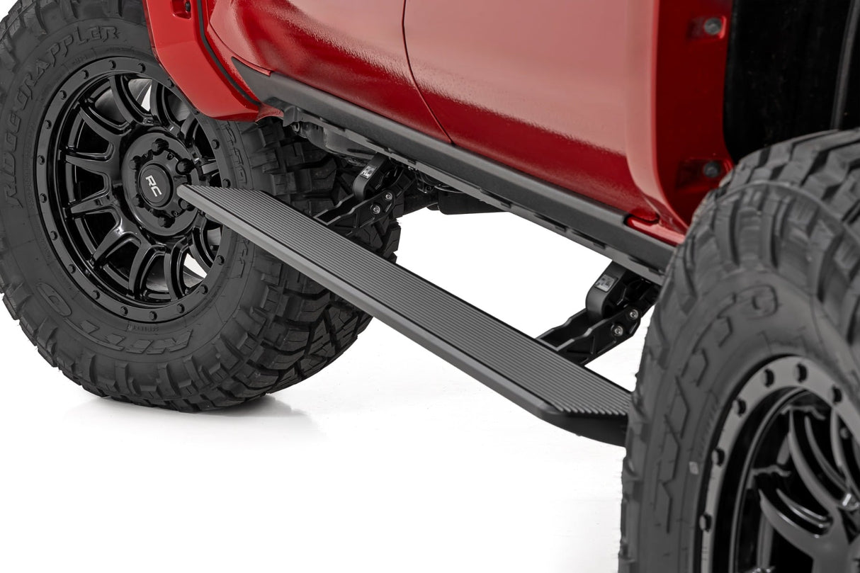 Rough Country HT-Series Power Running Boards for 2024-2026 Toyota Tacoma