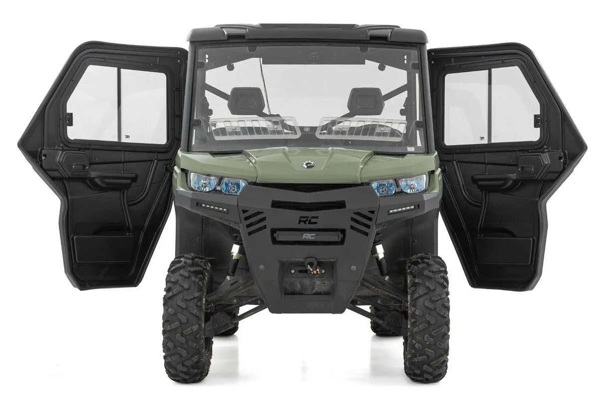 Rough Country UTV Side Doors Can-Am Defender HD 5/HD 7/HD 8/HD 9/HD 10 2-Seater 97100