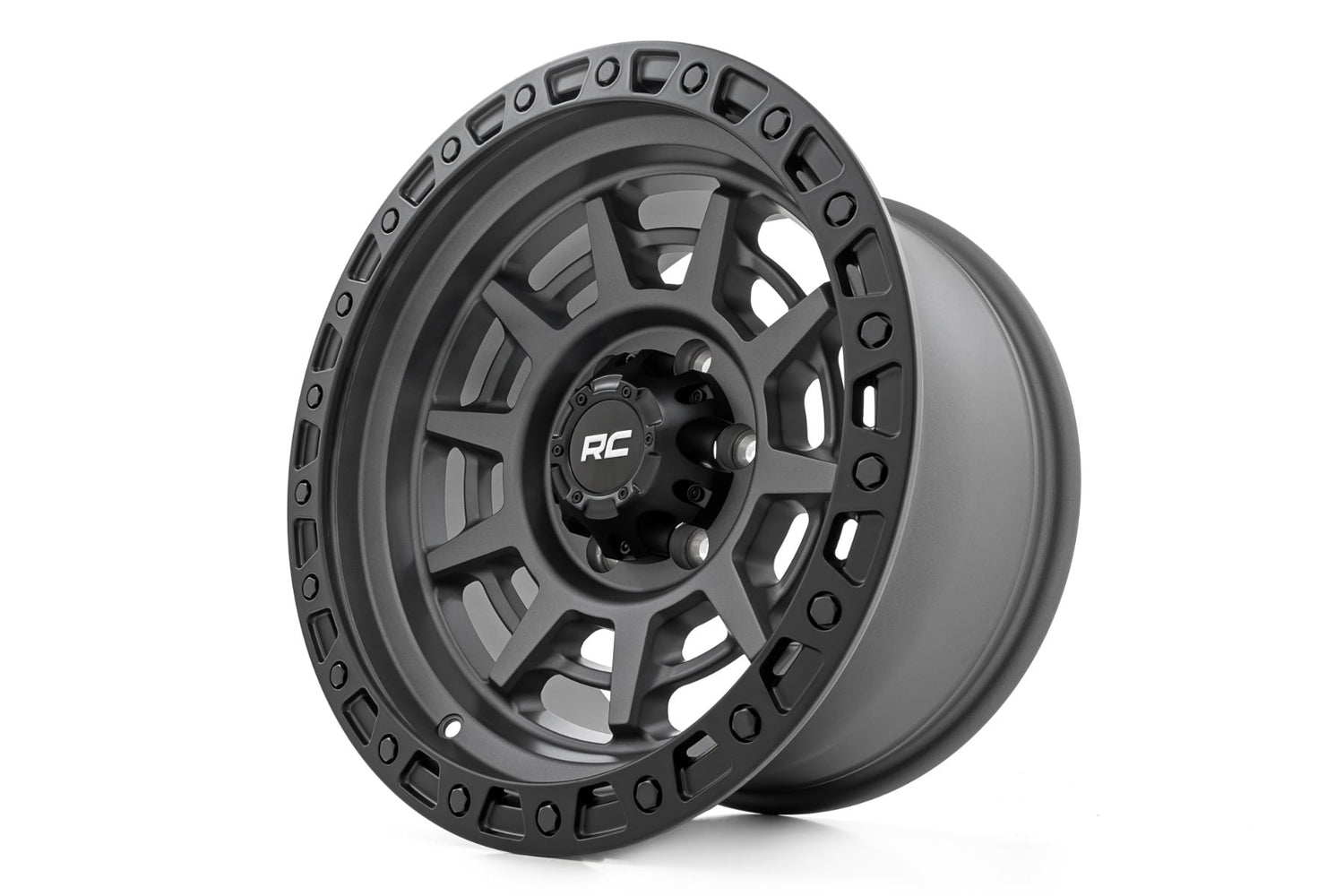Rough Country 85 Series Wheel Simulated Beadlock 5x5.5 Bolt Pattern
