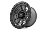 Rough Country 85 Series Simulated Beadlock Wheel 17x9 5x5.0