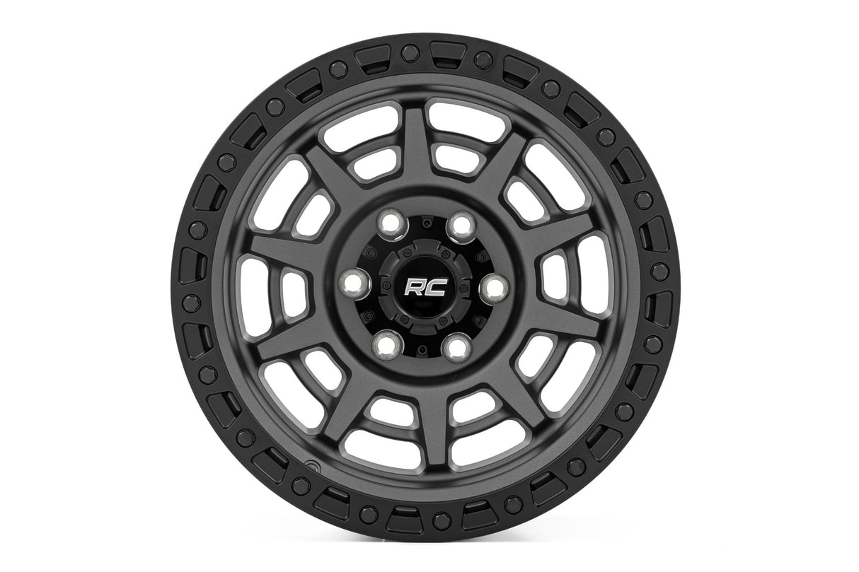 Rough Country 85 Series Wheel Simulated Beadlock 5x5.5 Bolt Pattern
