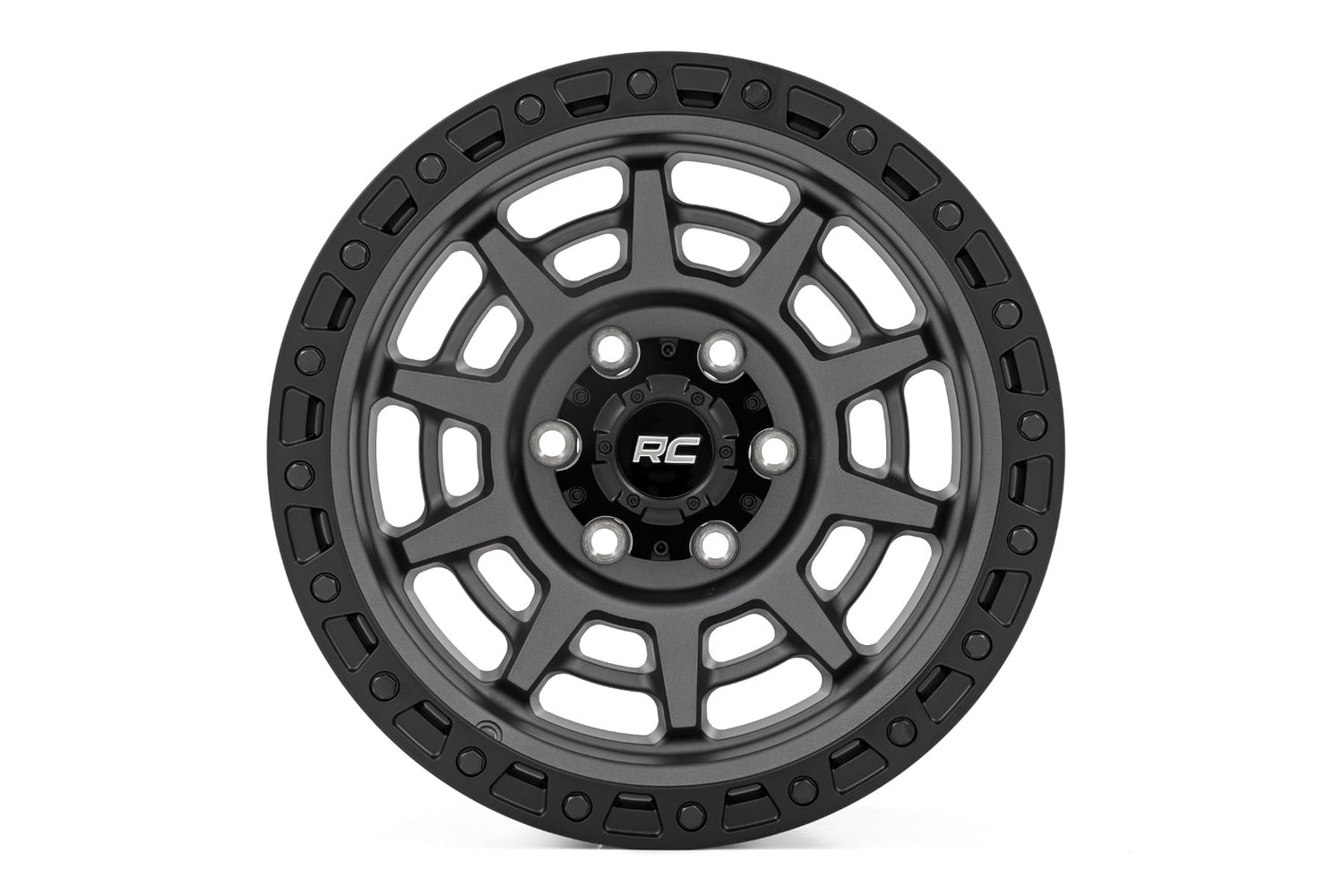 Rough Country 85 Series Wheel Simulated Beadlock 5x5.5 Bolt Pattern