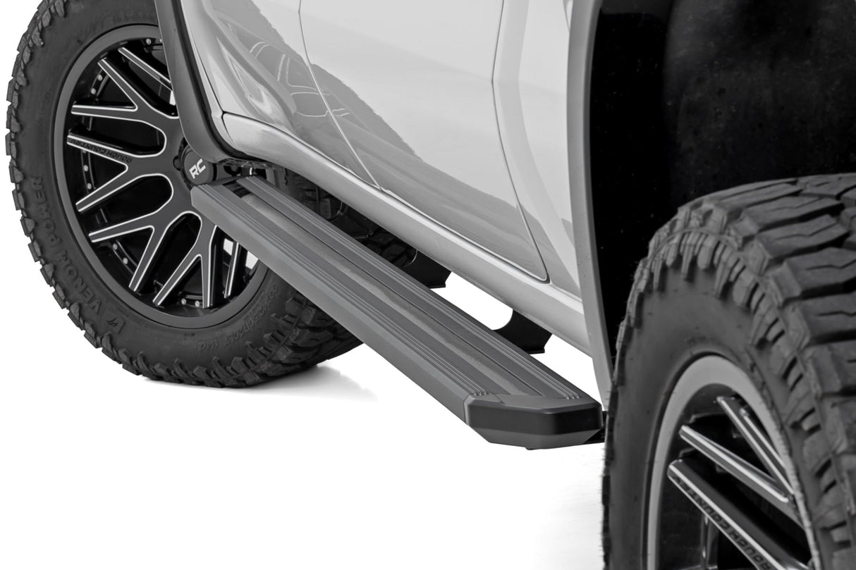 Rough Country Multi-Color LED Running Boards for Chevy/GMC 1500/2500HD/3500HD Crew Cab
