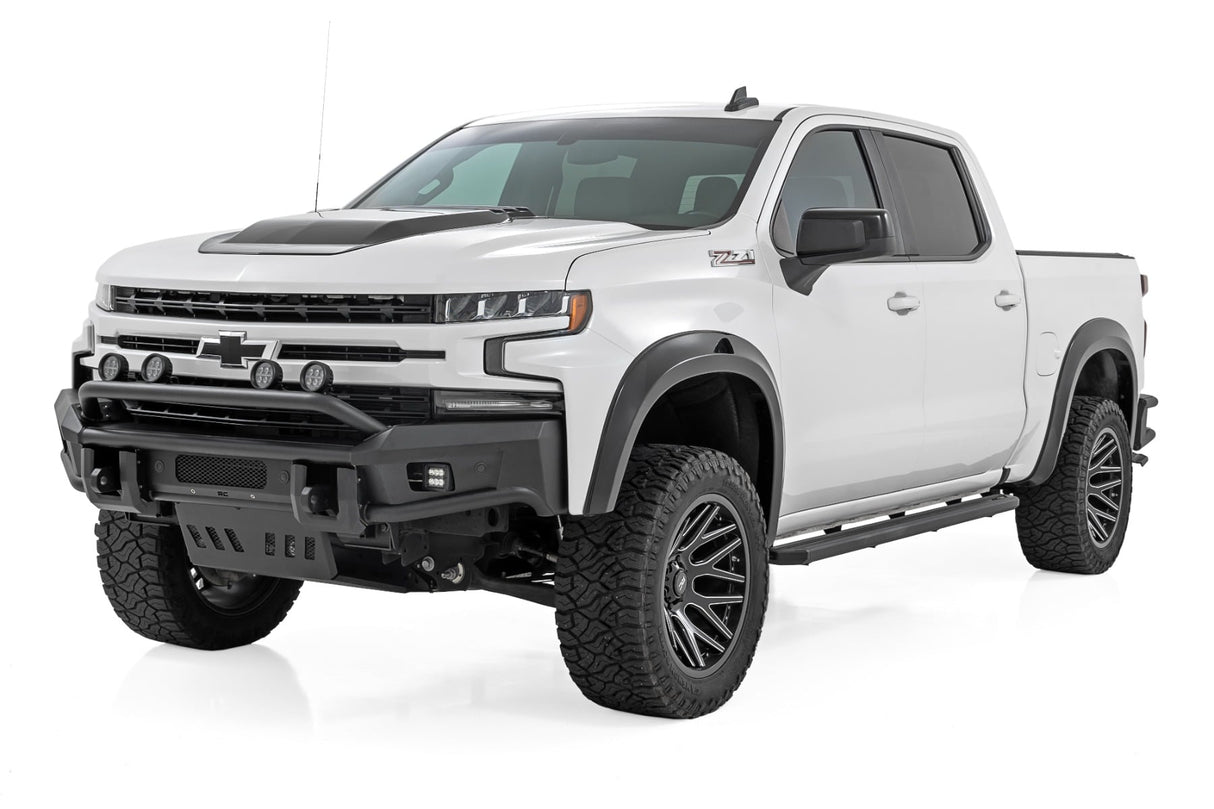 Rough Country Multi-Color LED Running Boards for Chevy/GMC 1500/2500HD/3500HD Crew Cab