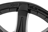 Rough Country 81 Series Wheel 6x135 Bolt Pattern Semi Gloss Black
