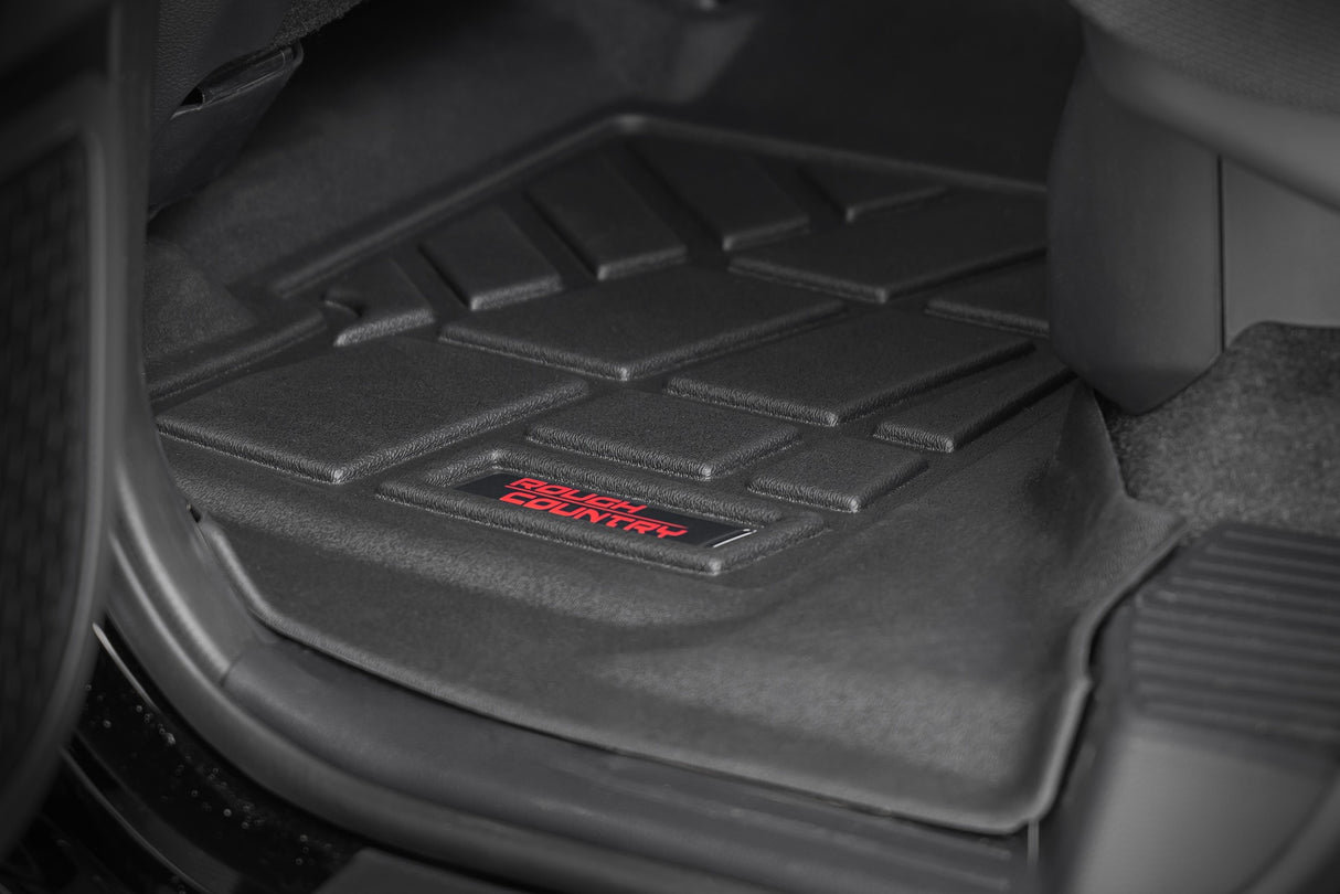 Rough Country Sure-Fit Floor Mats for Toyota 4Runner 2025-2026