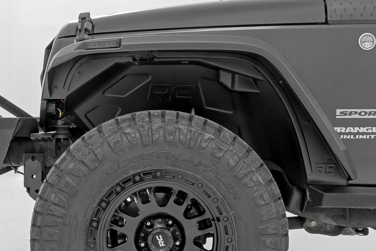 Rough Country Wheel Well Liners Jeep Wrangler JK 2007-2018
