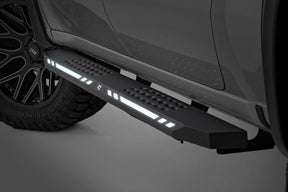 Rough Country AC2 Running Boards Amber/White LED for Ram 1500 2019-2026