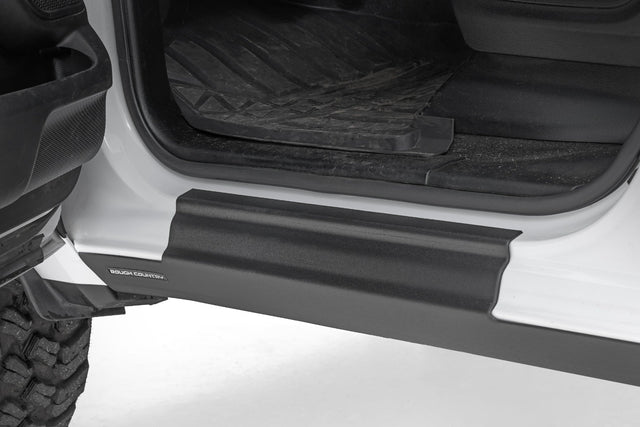 Rough Country Trail Cladding Rocker Sill Plates Ram 1500 2019-2026