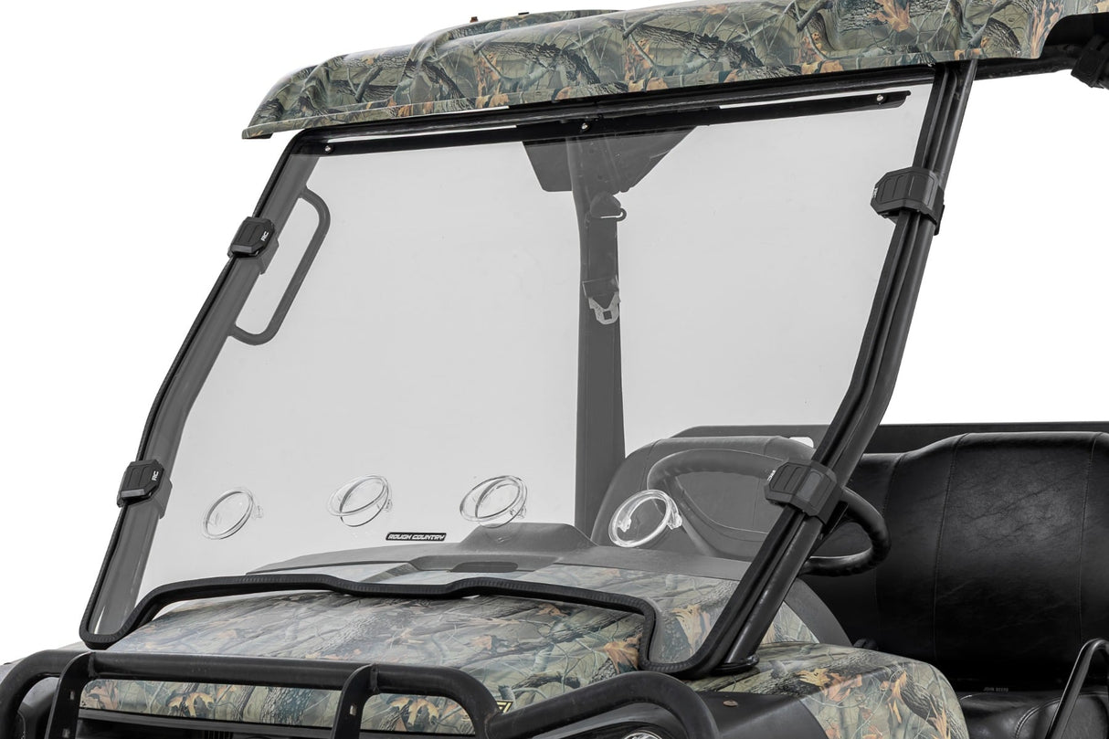 Rough Country Vented Full Windshield for John Deere Gator XUV