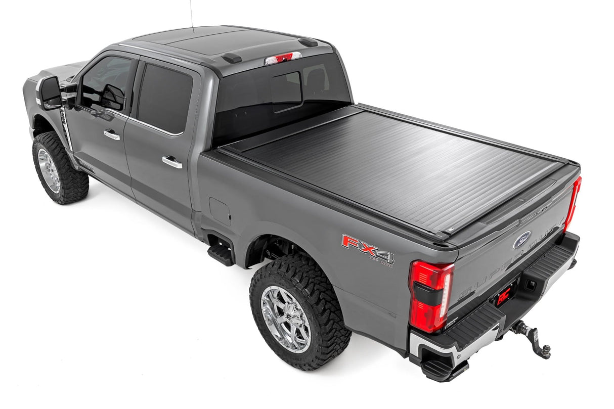 Rough Country Powered Retractable Bed Cover 6'10in Ford F-250 F-350