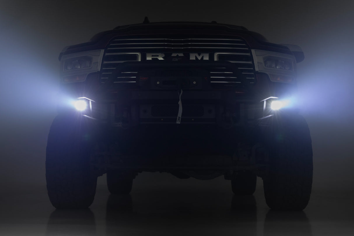 Rough Country Tubular Front Bumper for Ram 2500/3500 2019-2026