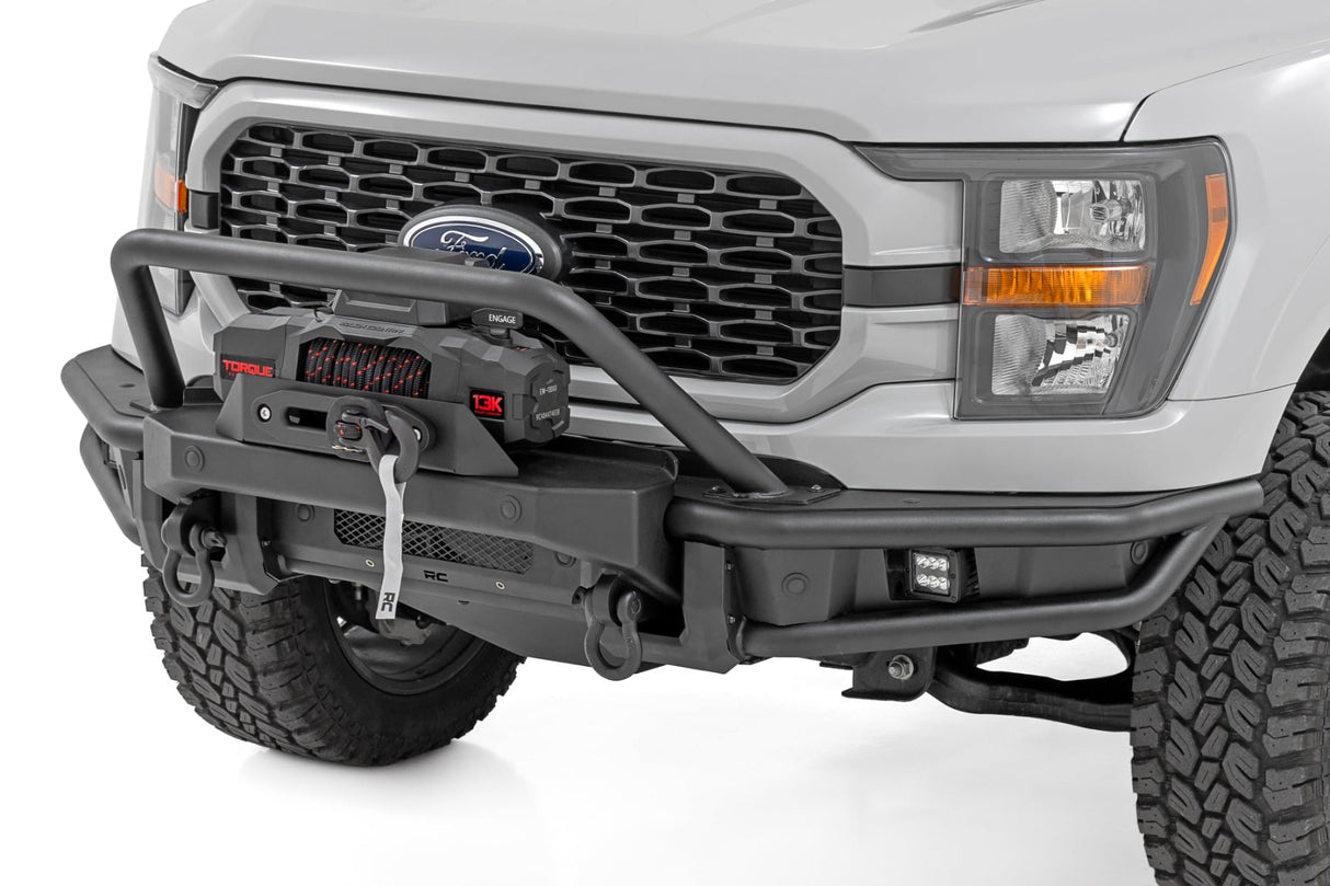 Rough Country Front Tubular Bumper for 2021-2023 Ford F-150