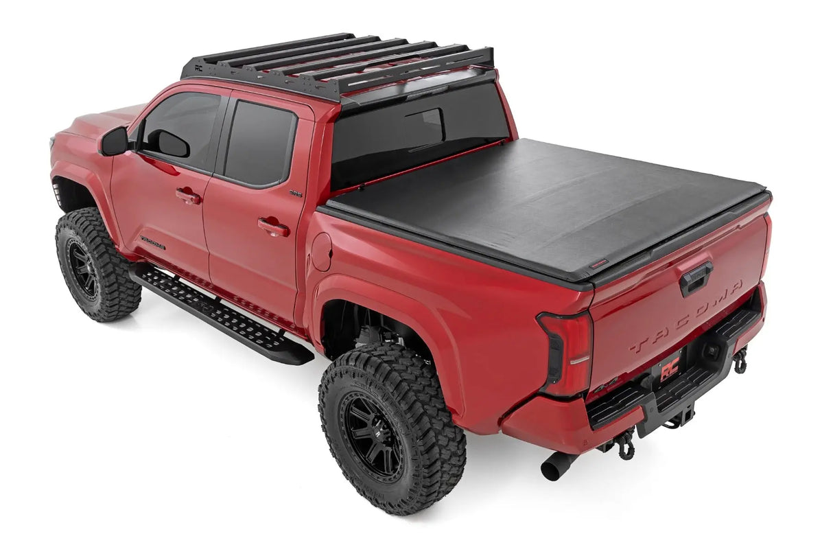Rough Country RPT2 Running Boards Side Steps Double Cab Toyota Tacoma 2WD 4WD 2024-2026 44011
