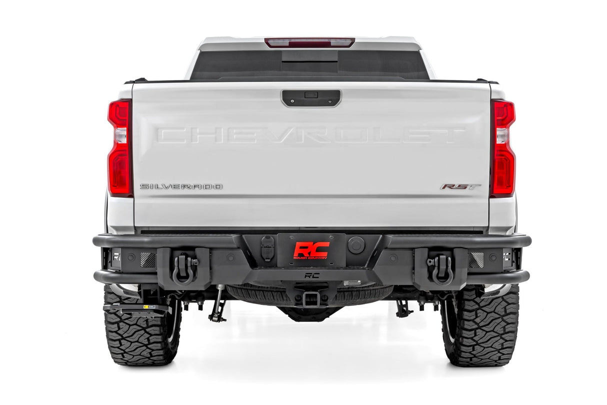 Rough Country Tubular Rear LED Bumper Chevy Silverado 1500 2019-2026