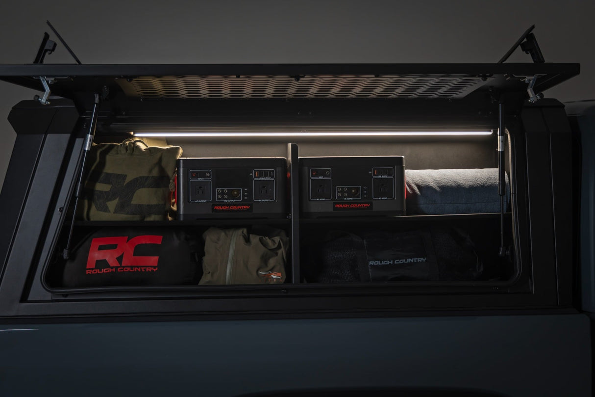 Rough Country Passenger Side Bed Cap Storage Bin Jeep Gladiator