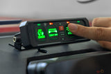 Rough Country 4 Gang Switch Panel RGB Backlit Buttons