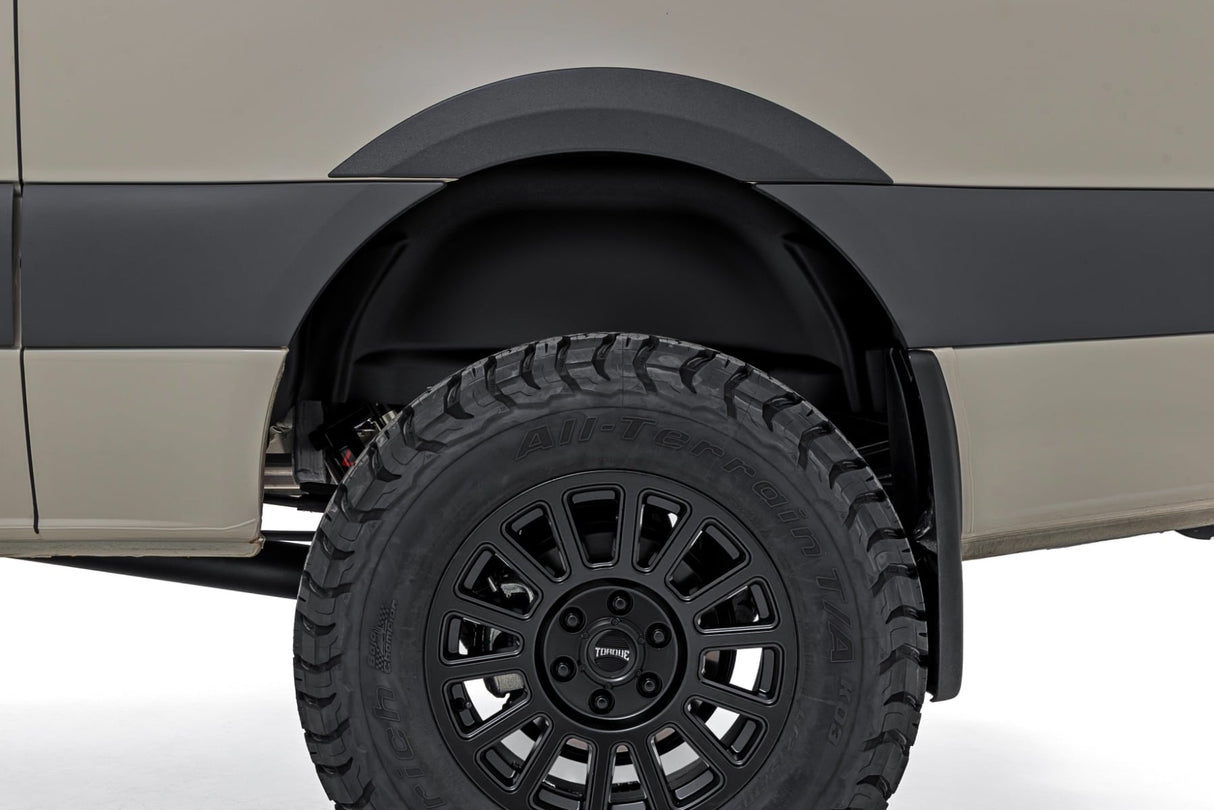 Rough Country Sport Fender Flares for Mercedes-Benz Sprinter 3500 3500XD