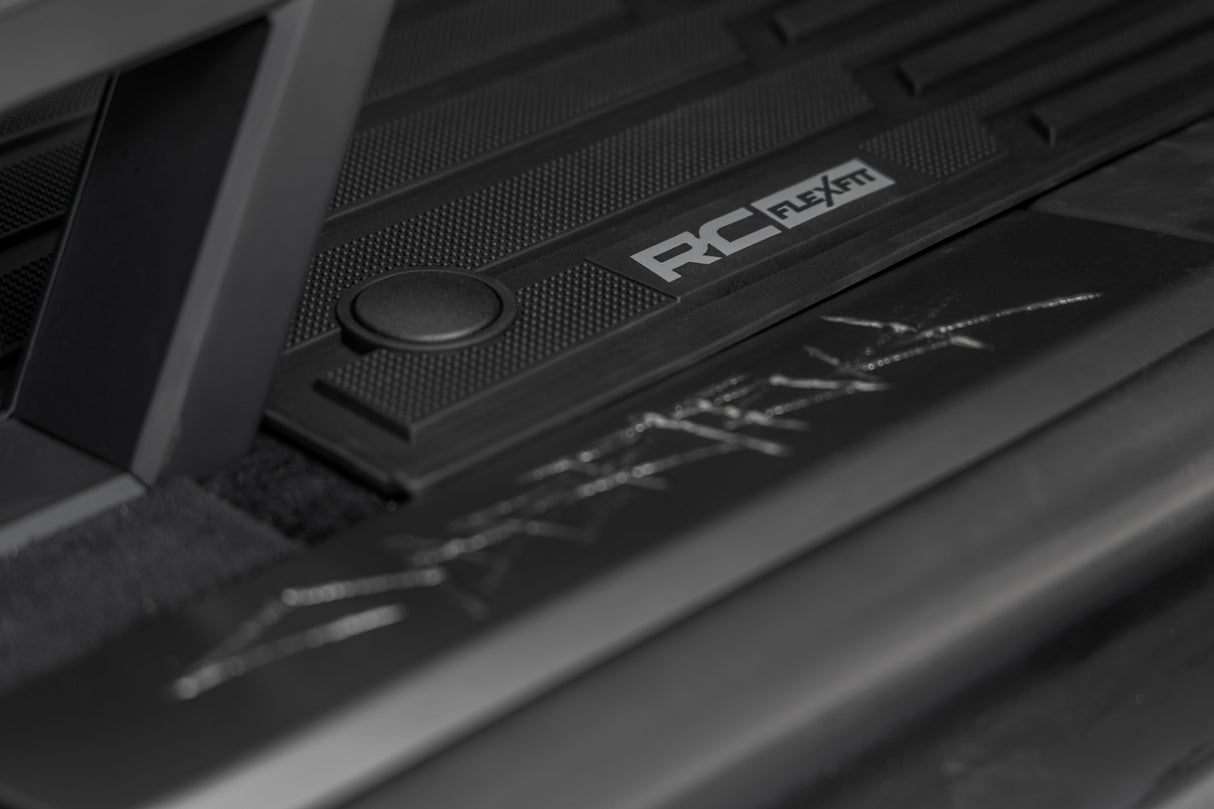 Rough Country Flex-Fit Floor Mats for Tesla Cybertruck 2024-2026
