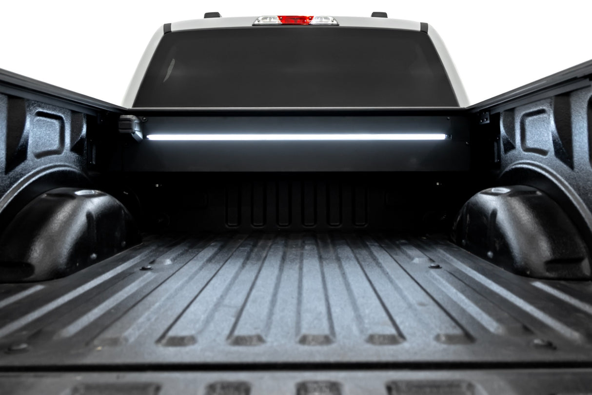 Rough Country Powered Retractable Aluminum Bed Cover for Ford F-150