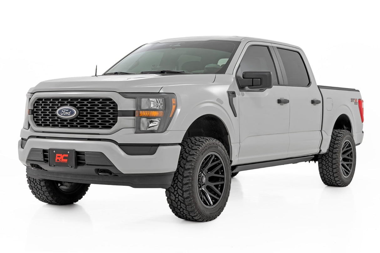 Rough Country HT-Series Power Running Boards for Ford F-150