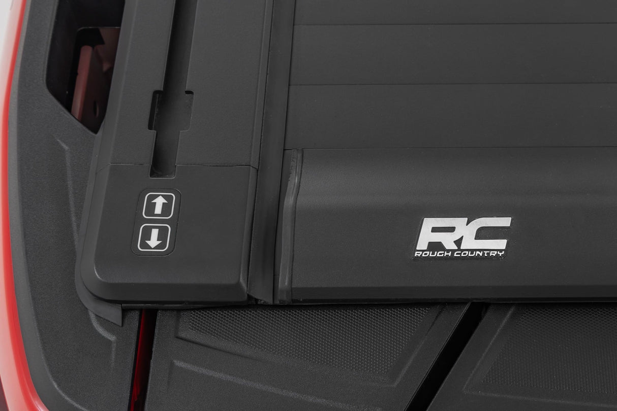 Rough Country Powered Retractable Bed Cover Chevy GMC 1500 5'10"