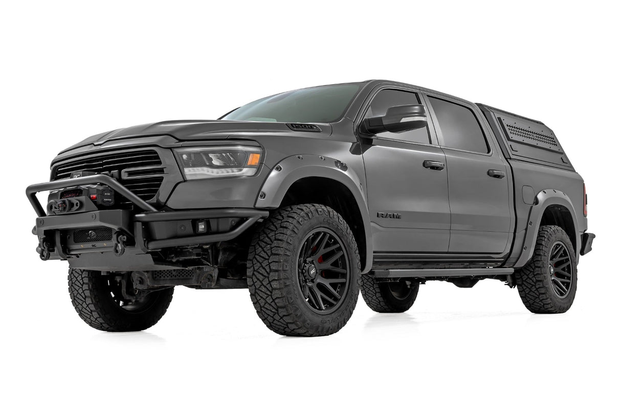 Rough Country Multi-Color LED Running Boards for Ram 1500 Crew Cab