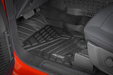 Rough Country Flex-Fit Floor Mats for 2021-2026 Ford Bronco 4WD