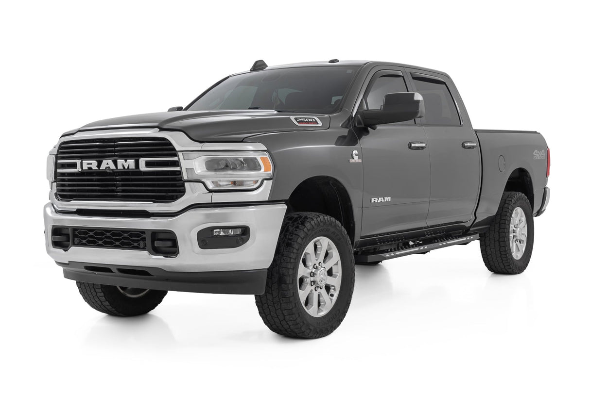 Rough Country AC2 Running Boards Amber/White LED for Ram 1500 2019-2026