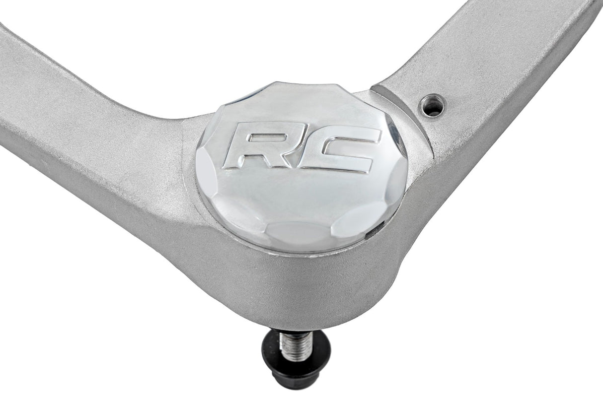 Rough Country Polished Aluminum Ball Joint Caps Pair Set